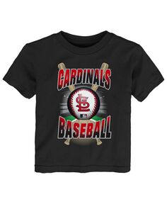 Черная футболка St. Louis Cardinals для специального мероприятия для мальчиков и девочек для малышей Outerstuff