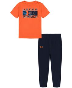 Комплект из футболки и спортивных штанов с камуфляжным логотипом Sediment для мальчиков (для малышей) Under Armour