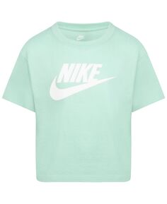 Футболка свободного кроя с короткими рукавами Little Girls Futura Nike