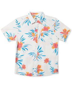 Рубашка из ткани с цветочным принтом Big Boys Hawaii Bloom Quiksilver