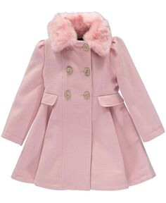 Двубортное пальто принцессы для малышей и маленьких девочек S Rothschild &amp; CO