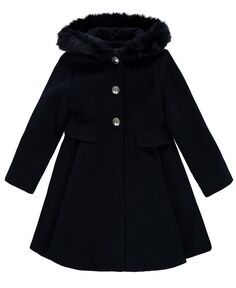 Пальто с капюшоном из искусственного меха для больших девочек S Rothschild &amp; CO