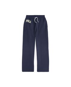 Широкие спортивные штаны из флиса с логотипом для больших девочек Polo Ralph Lauren
