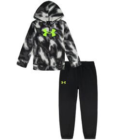 Комплект из худи и спортивных штанов на молнии Little Boys Valley Etch Under Armour