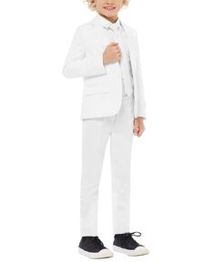 Однотонный костюм белого рыцаря для мальчиков OppoSuits