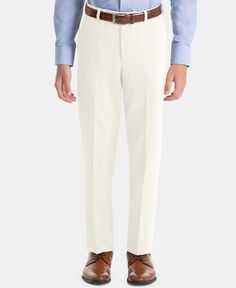 Шерстяные классические брюки для больших мальчиков Lauren Ralph Lauren