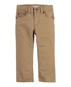Замшевые брюки узкого кроя с 5 карманами 511 для мальчиков для малышей Levi&apos;s Levis