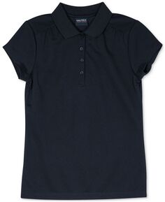Рубашка-поло с короткими рукавами и униформой для девочек Plus Nautica
