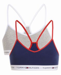 Маленькие и большие девочки, 2 шт. Бюстгальтеры с логотипом Tommy Hilfiger