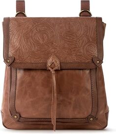 Женский кожаный рюкзак-трансформер The Sak Ventura, с тиснением в виде листьев тикового дерева