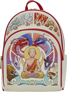 Мини-рюкзак Loungefly Avatar Aang Meditation