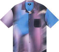 Рубашка Stussy Motion Pattern Shirt &apos;Blue&apos;, синий