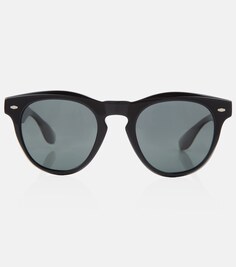 Солнцезащитные очки Nino из коллаборации с Oliver Peoples Brunello Cucinelli, черный