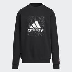 Свитшот adidas Knit Crew CNY, черный