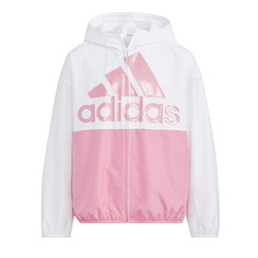Куртка Adidas Kids, белый/розовый