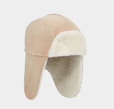 Шапка Sheepskin Trapper With Stitch UGG, бежевый