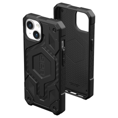 Чехол UAG Monarch Pro для iPhone 15 Plus, Carbon Fiber Black