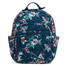 Рюкзак Vera Bradley Cotton Small Women&apos;s, темно-бирюзовый/мультиколор