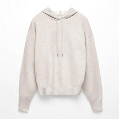 Худи Oysho Knit Hoodie, серый