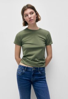 Базовая футболка PULL&amp;BEAR, зеленый