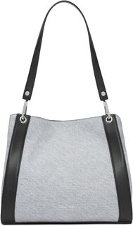 Сумка на плечо Calvin Klein Reyna Novelty Triple Compartment, серый