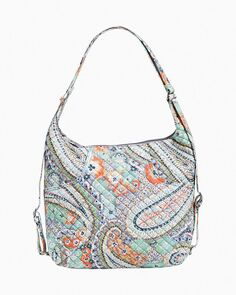 Сумка Vera Bradley Cotton Convertible, зеленый/мультиколор