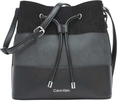 Сумка на плечо Calvin Klein Gabrianna Novelty Women&apos;s, черный/серый