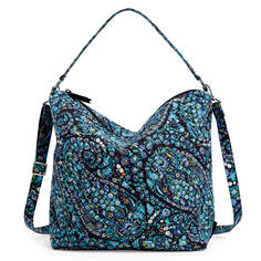 Сумка Vera Bradley Oversized Hobo Shoulder, синий