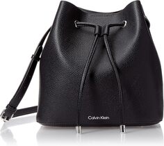 Сумка на плечо Calvin Klein Gabrianna Novelty Women&apos;s, черный/серебристый