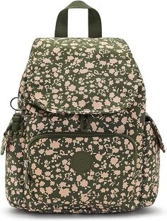 Женский мини-рюкзак City Pack Kipling, свежий цветочный