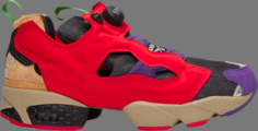 Кроссовки teenage mutant ninja turtles x instapump fury og &apos;villains pack - bebop&apos; Reebok, красный