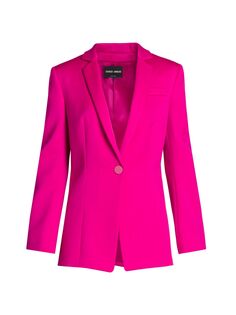 Шерстяной пиджак-смокинг Giorgio Armani, розовый