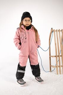 Зимний комбинезон Coccodrillo для девочек, утеплен покрытием DWR, водонепроницаемый