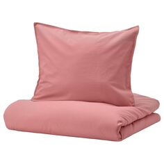 Постельное белье Ikea Angslolja, розовый