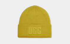 Шапка 3D Graphic Logo Beanie UGG, желтый