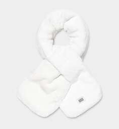 Шарф Faux Fur Pull Thru Scarf UGG, белый