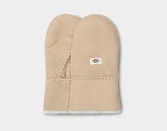 Варежки Sheepskin Mitten With Stitch UGG, бежевый