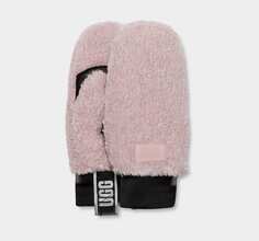 Варежки Sherpa Mitten W Logo Tape UGG, розовый