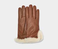 Перчатки Leather Sheepskin Vent Glove UGG, коричневый