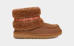 Классические ботинки Mini UGGbraid UGG, коричневый