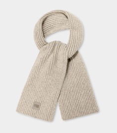 Шарф Chunky Rib Knit Scarf UGG, серый