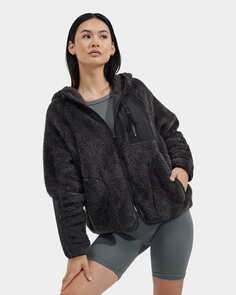 Толстовка Ruthie UGGfluff Zip Hoodie UGG, черный