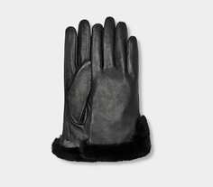 Перчатки Leather Sheepskin Vent Glove UGG, черный