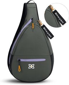 Женский рюкзак Sherpani Esprit, подходит для 10-дюймового планшета, RFID-защита, можжевельник