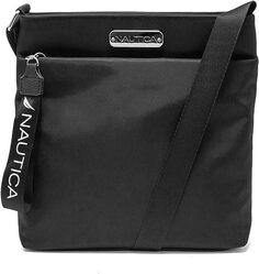 Сумка кросс-боди Nautica Diver Nylon Small Purse with Adjustable Shoulder Strap, черный