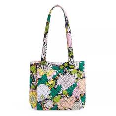 Хлопковая сумка Vera Bradley Multi-Compartment Shoulder Satchel Purse, мультиколор