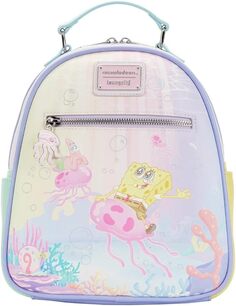 Мини-рюкзак Loungefly Spongebob Pastel Jellyfishing
