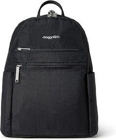 Женский рюкзак Baggallini Securtex для отдыха с защитой от кражи, черный