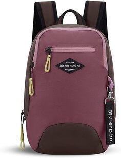 Мини-рюкзак для женщин Sherpani Vespa, RFID-защита, светло-коричневый с розоватым оттенком