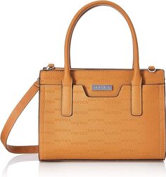 Женская сумка-портфель Nautica Sandy Jr. Top Handel со съемным ремешком через плечо, светло-коричневый